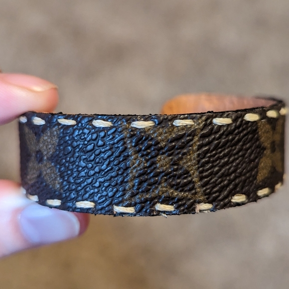 Louis Vuitton Jewelry - Louis Vuitton repurposed cuff bracelet 😍